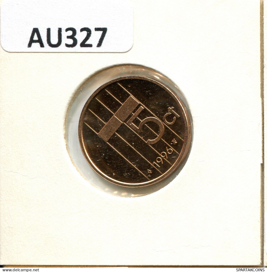 5 CENTS 1996 NEERLANDÉS NETHERLANDS Moneda #AU327.E.A - 1980-2001 : Beatrix