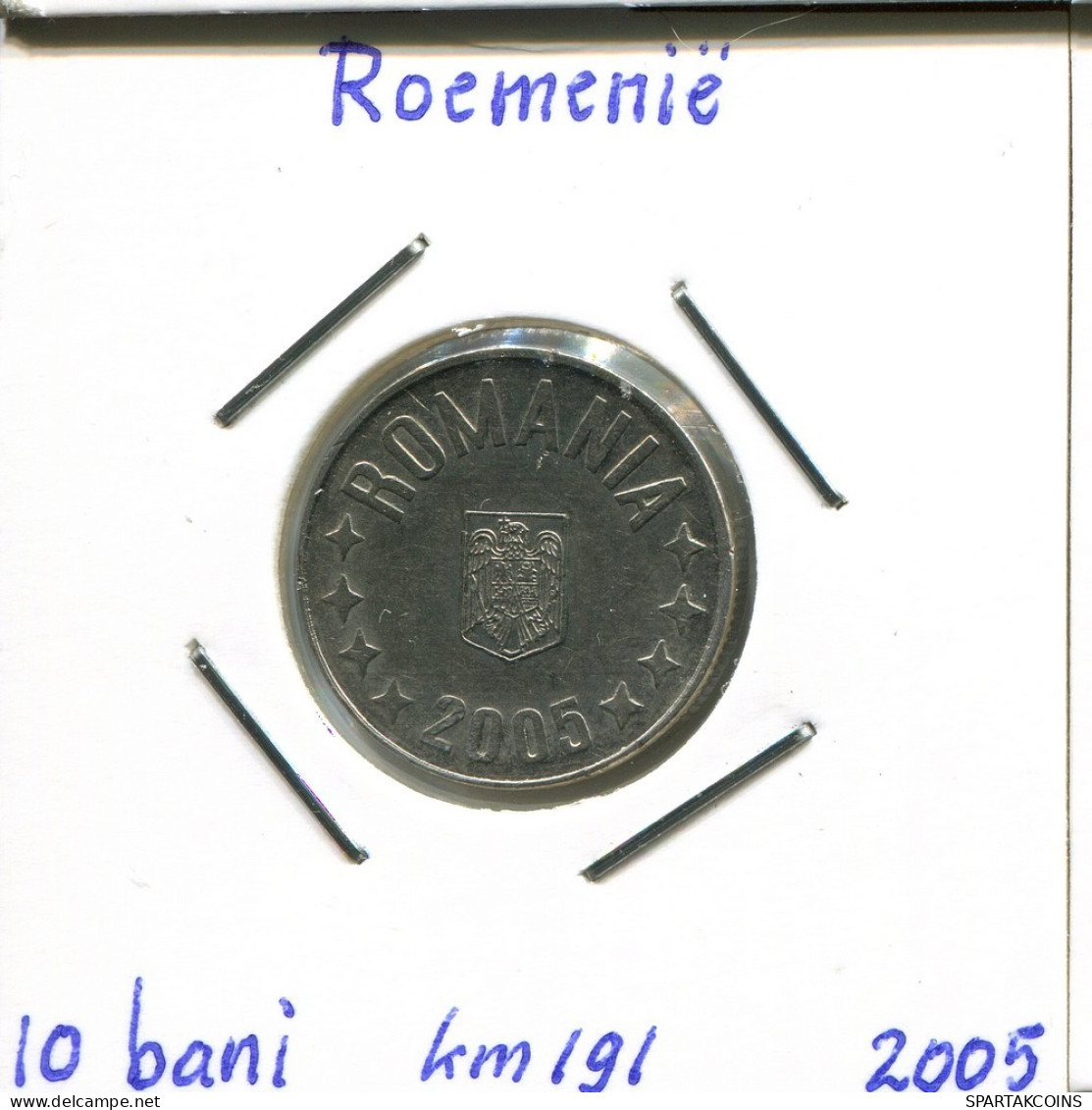 10 BANI 2005 ROMANIA Coin #AP640.2.U.A - Roumanie