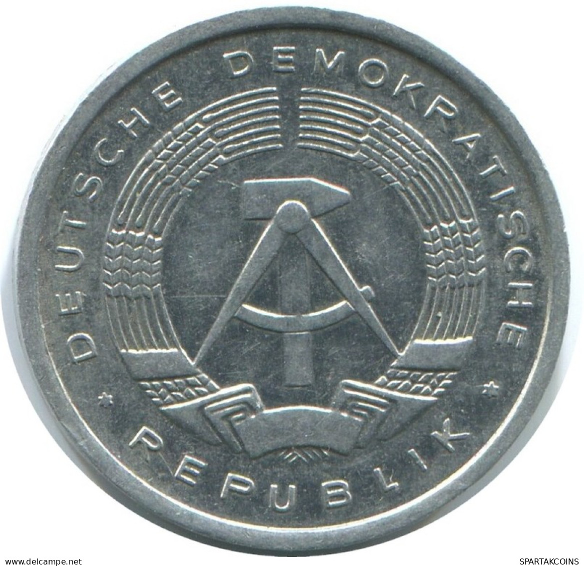 1 PFENNIG 1980 A DDR EAST ALEMANIA Moneda GERMANY #AE053.E.A - 1 Pfennig