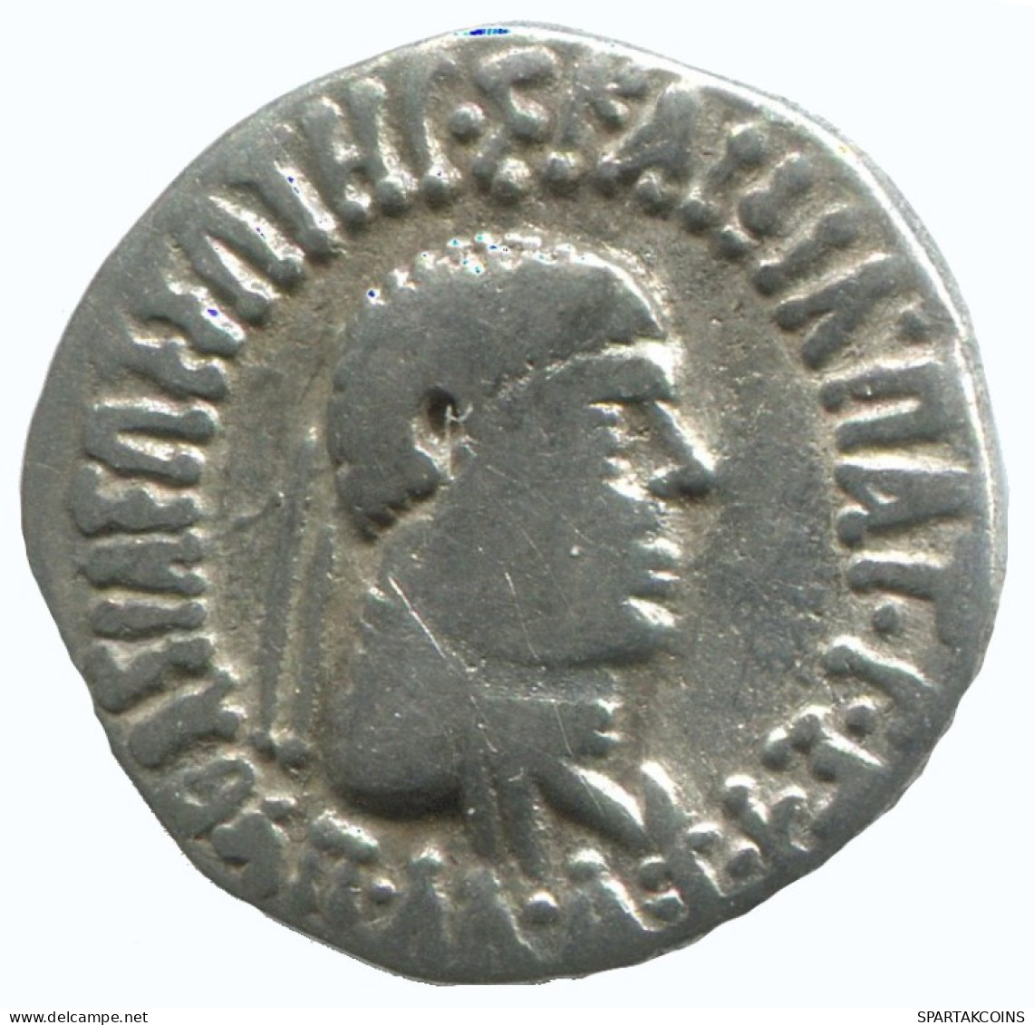 BAKTRIA APOLLODOTOS II SOTER PHILOPATOR MEGAS AR DRACHM 2.2g/17mm #AA284.40.F.A - Griechische Münzen