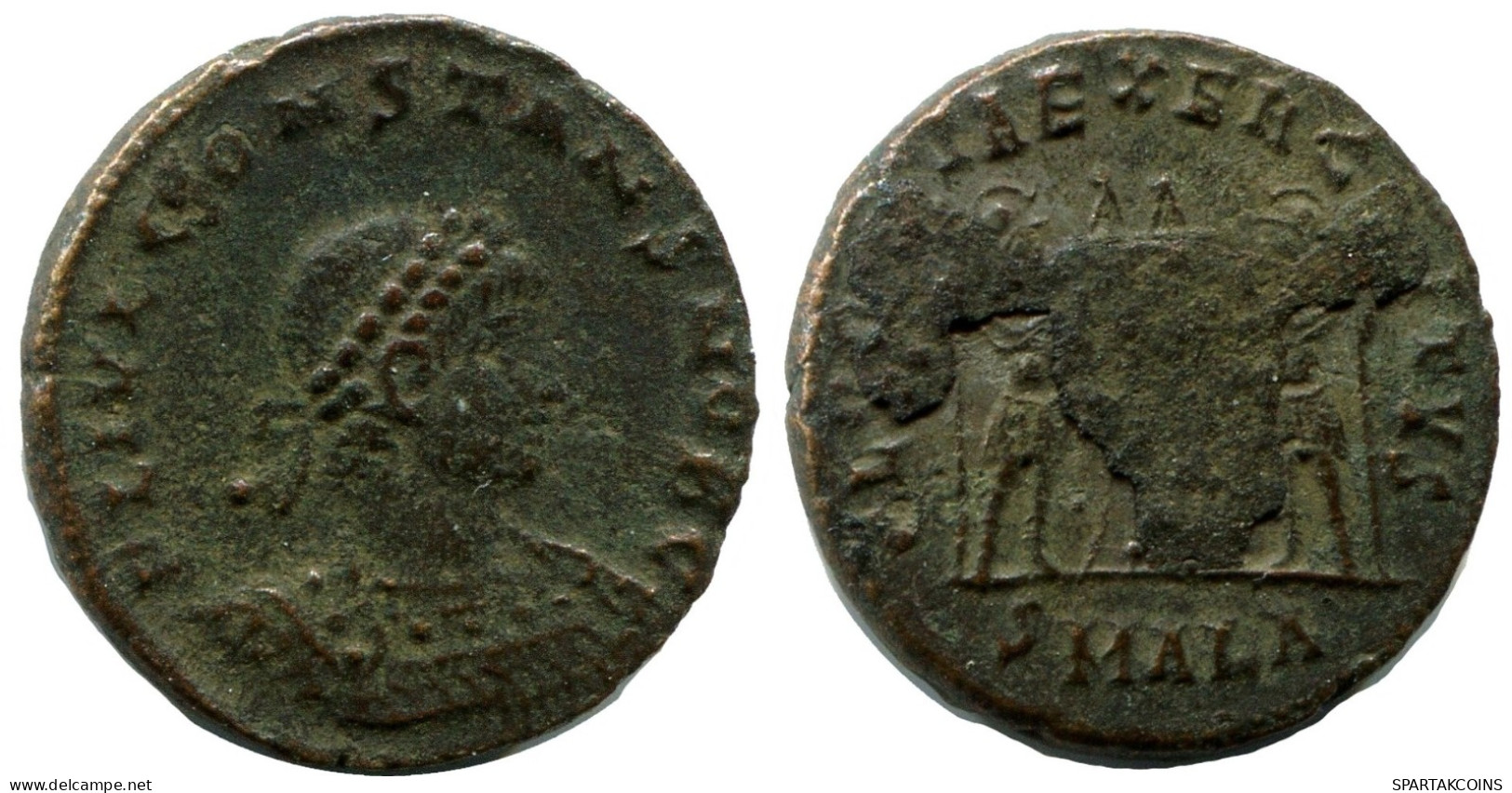 CONSTANS MINTED IN ALEKSANDRIA FROM THE ROYAL ONTARIO MUSEUM #ANC11461.14.D.A - Der Christlischen Kaiser (307 / 363)