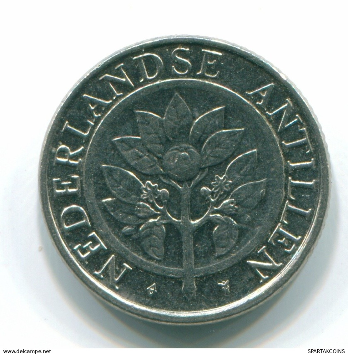 10 CENTS 1991 NIEDERLÄNDISCHE ANTILLEN Nickel Koloniale Münze #S11341.D.A - Antilles Néerlandaises