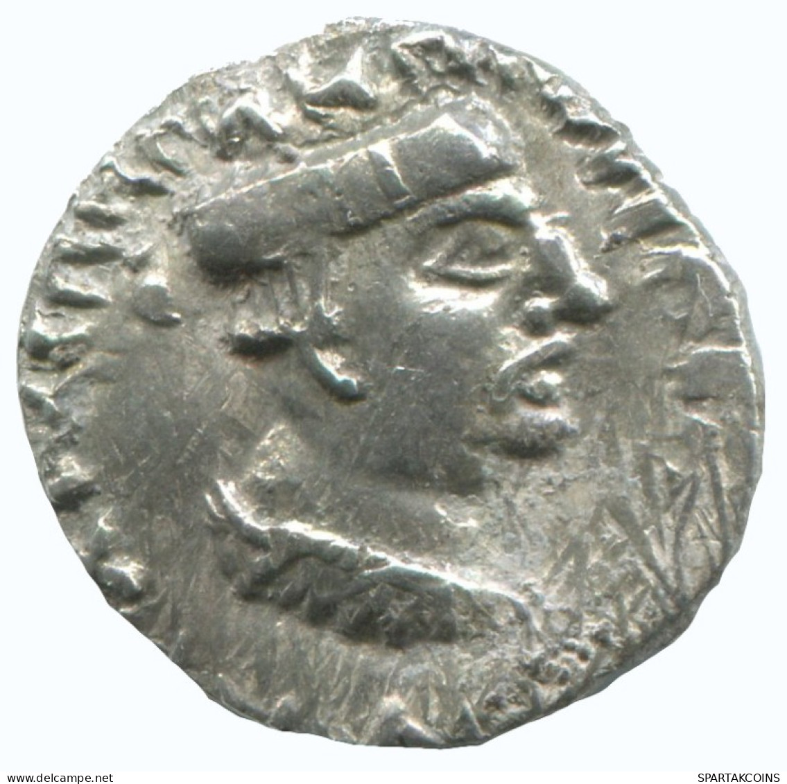 INDO-SKYTHIANS WESTERN KSHATRAPAS KING NAHAPANA AR DRACHM GREEK #AA447.40.U.A - Griechische Münzen