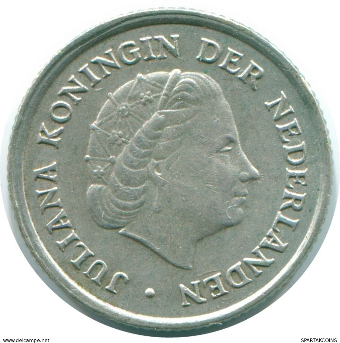 1/10 GULDEN 1970 ANTILLAS NEERLANDESAS PLATA Colonial Moneda #NL12975.3.E.A - Niederländische Antillen