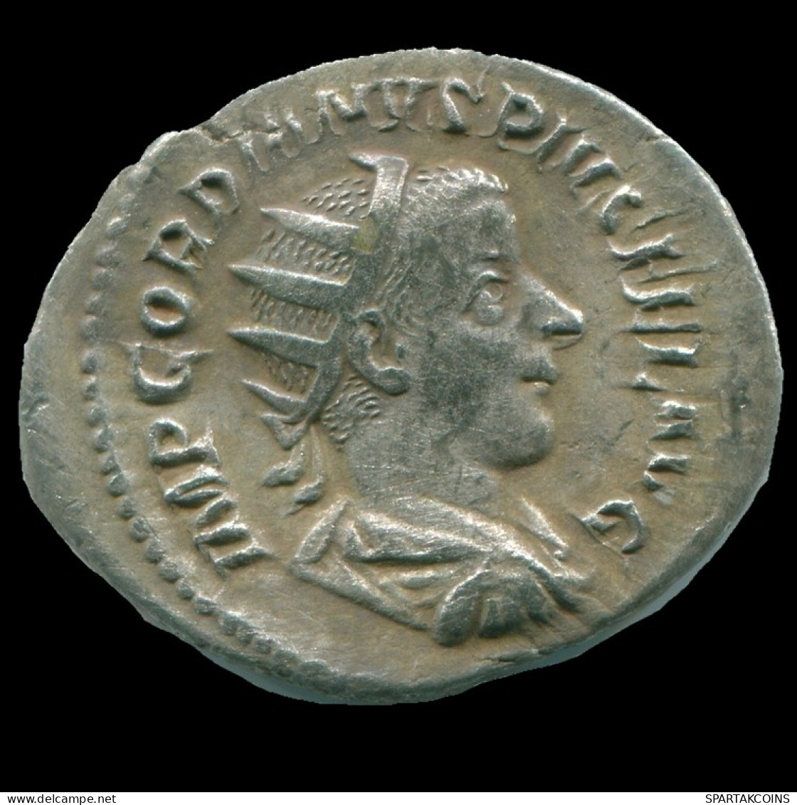 GORDIAN III AR ANTONINIANUS ROME 2ND OFFICINA ROMAE AETERNAE #ANC13119.43.U.A - L'Anarchie Militaire (235 à 284)