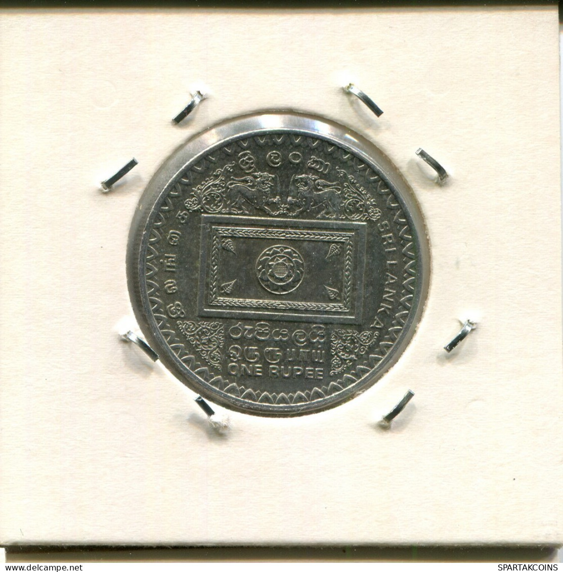 1 RUPEE 1992 SRI LANKA Moneda #AS169.E.A - Sri Lanka