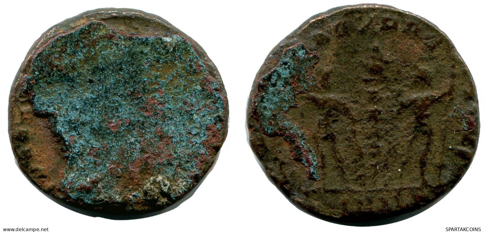 ROMAN Moneda MINTED IN ALEKSANDRIA FOUND IN IHNASYAH HOARD EGYPT #ANC10178.14.E.A - L'Empire Chrétien (307 à 363)