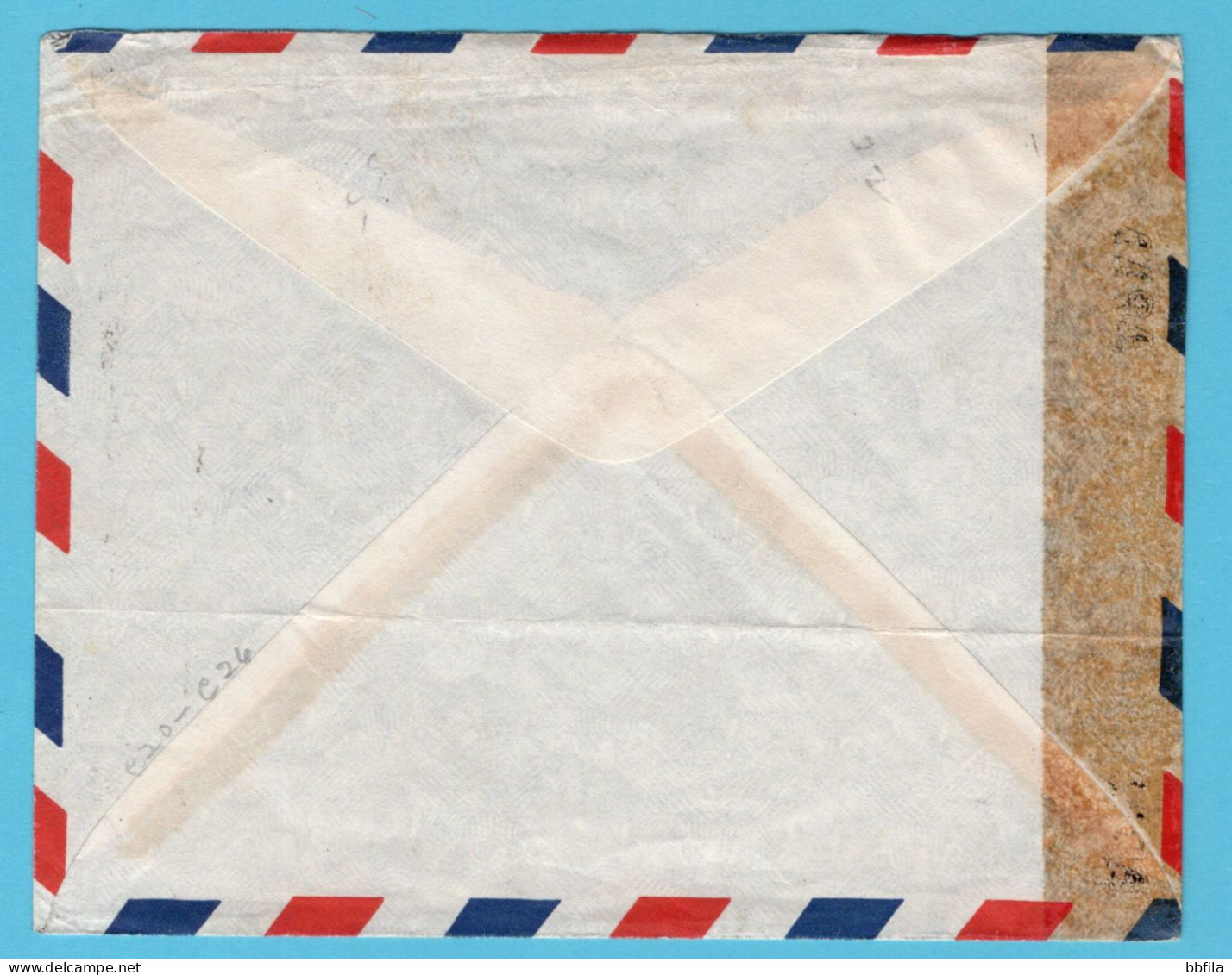 CURAÇAO Luchtpost Censuur Brief 1943 Curaçao Naar Miami, USA - Curacao, Netherlands Antilles, Aruba