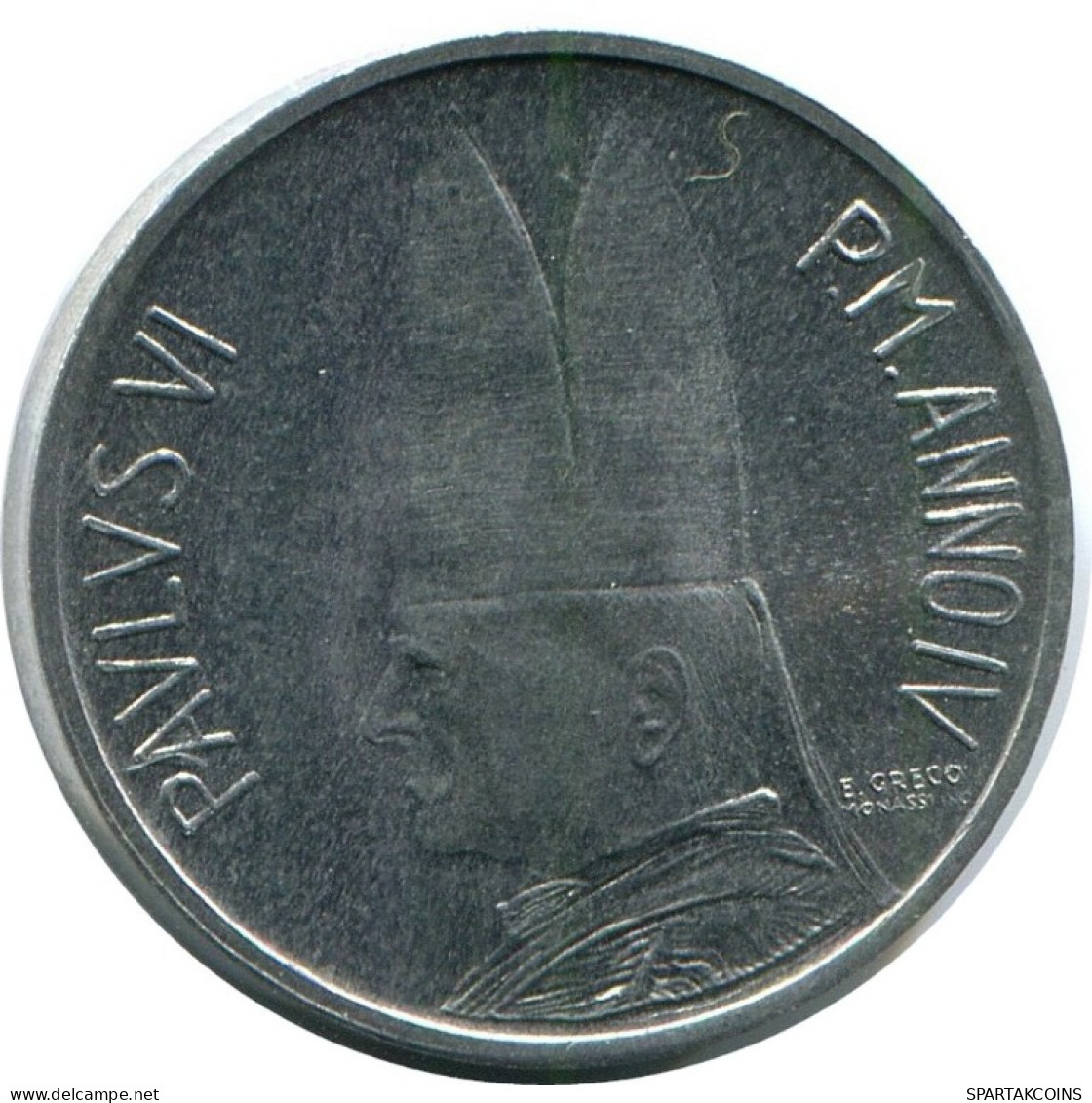 1 LIRE 1966 VATICAN Coin Paul VI (1963-1978) #AH379.13.U.A - Vaticano