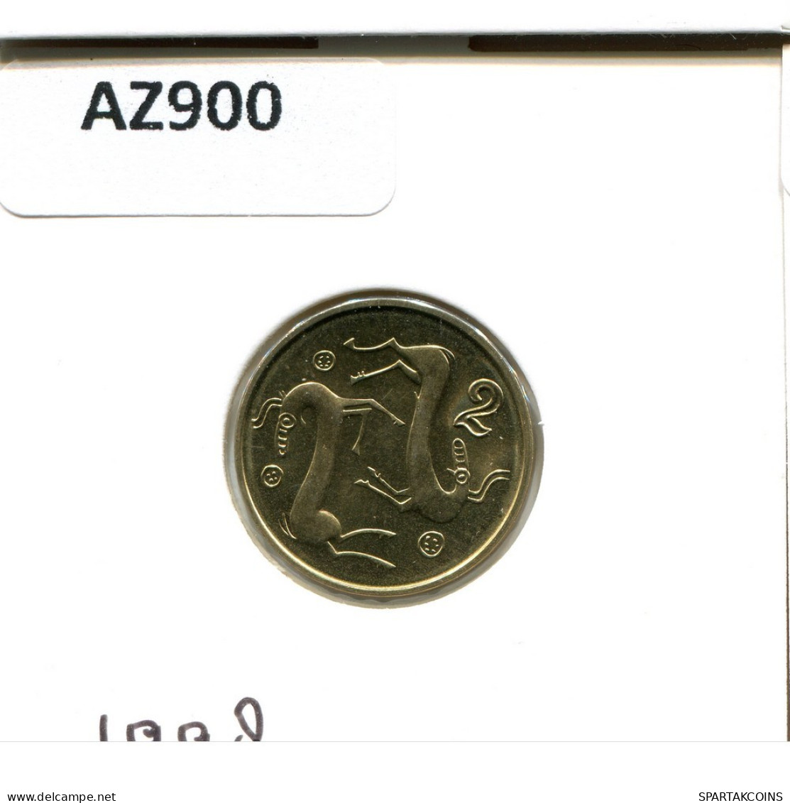 2 CENTS 1998 CHYPRE CYPRUS Pièce #AZ900.F.A - Cyprus