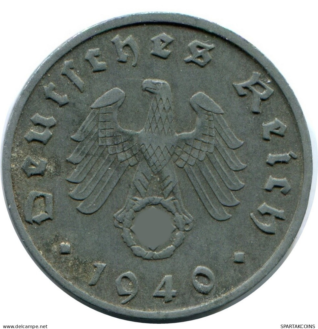 10 REICHSPFENNIG 1940 B GERMANY Coin #DA791.U.A - 10 Reichspfennig