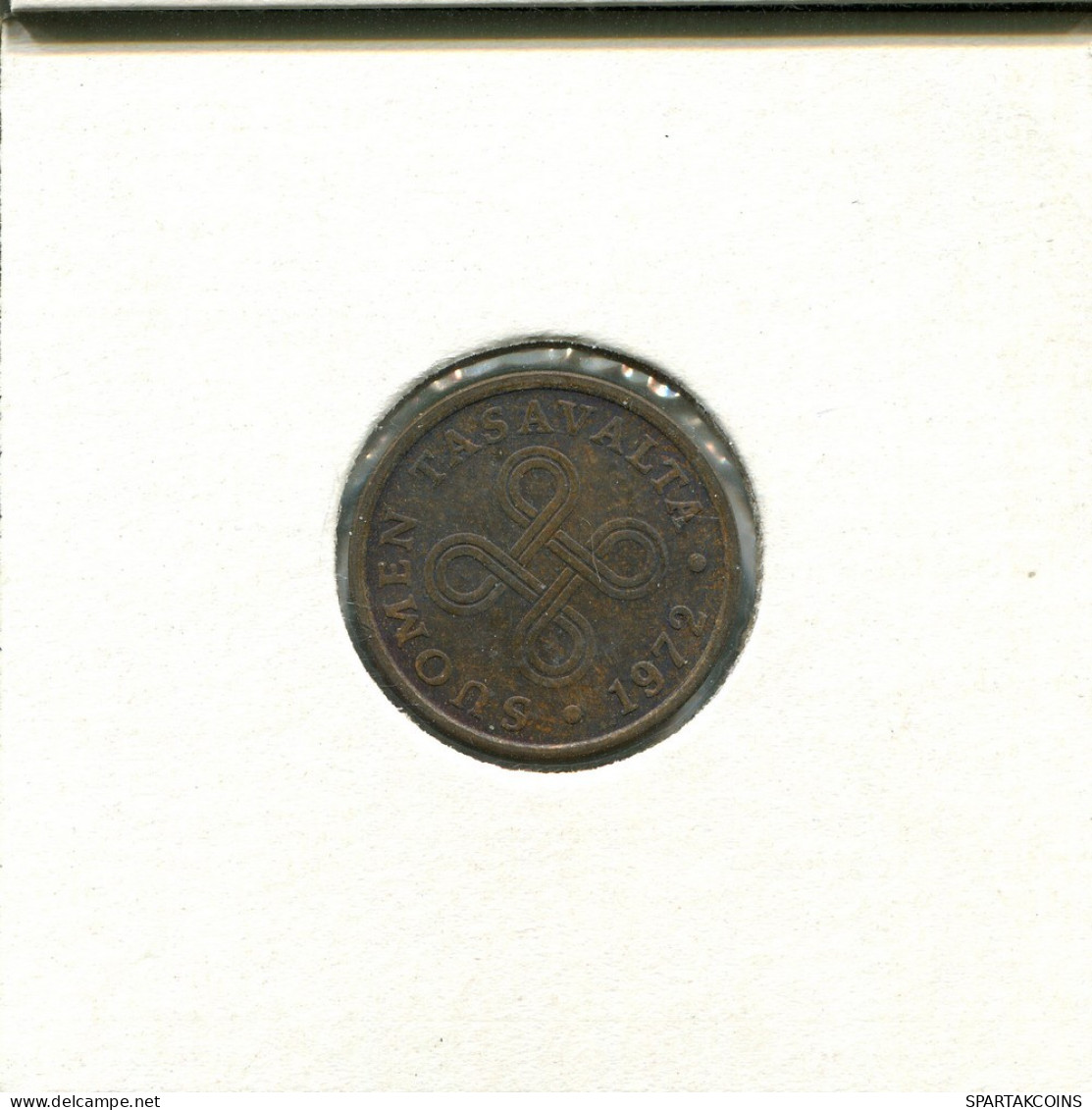 5 PENNYA 1972 FINLAND Coin #AS724.U.A - Finlande