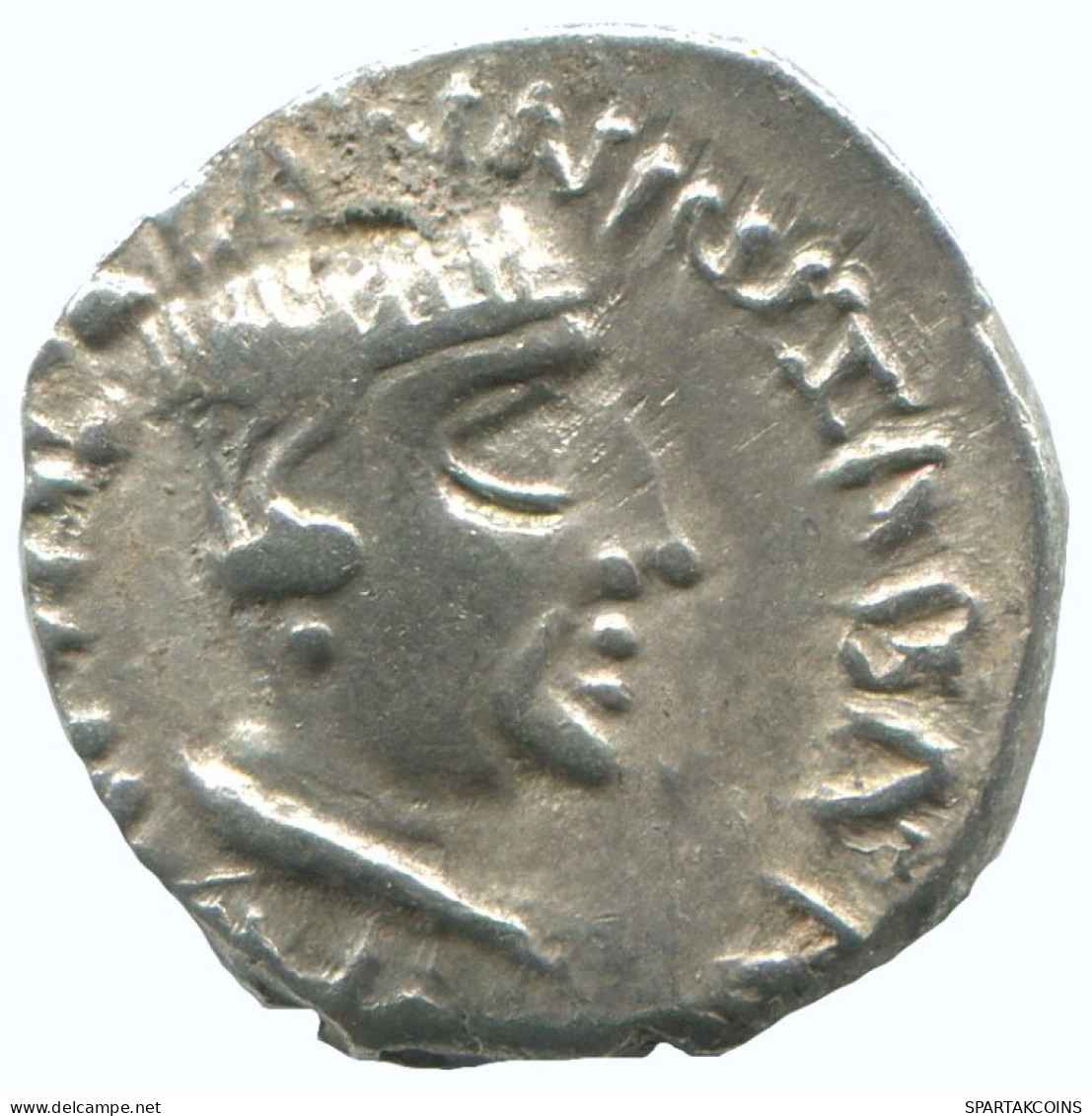 INDO-SKYTHIANS WESTERN KSHATRAPAS KING NAHAPANA AR DRACHM GREEK GRIECHISCHE Münze #AA461.40.D.A - Griechische Münzen