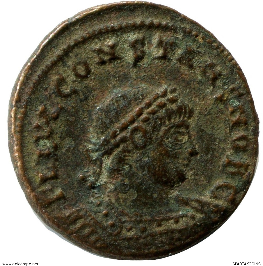 CONSTANS MINTED IN ALEKSANDRIA FOUND IN IHNASYAH HOARD EGYPT #ANC11462.14.E.A - The Christian Empire (307 AD Tot 363 AD)