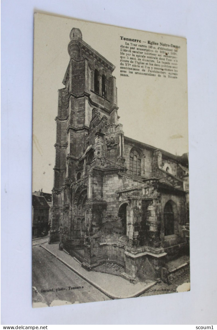 Tonnerre - église Notre Dame - Tonnerre