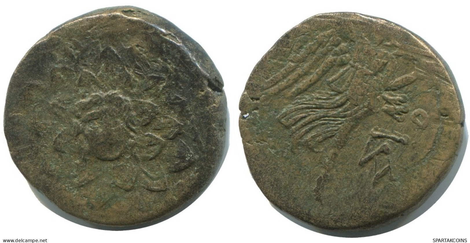 AMISOS PONTOS AEGIS WITH FACING GORGON GREC ANCIEN Pièce 7g/21mm #AF731.25.F.A - Griechische Münzen