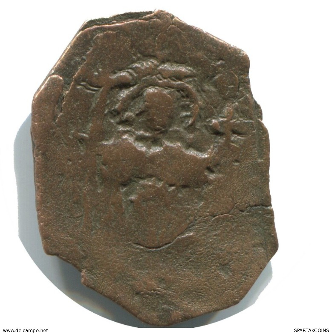 ARAB PSEUDO GENUINE ANTIKE BYZANTINISCHE Münze  1.8g/24mm #AB354.9.D.A - Bizantine