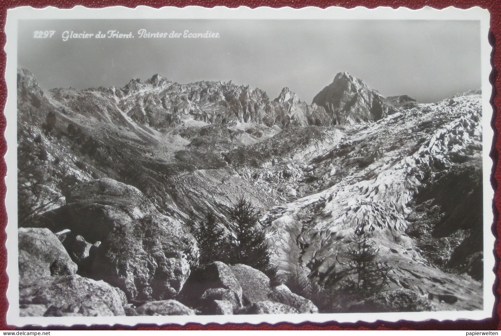 Trient  (VS) - Glacier Du Trient: Pointes Des Ecanties / Gletscher - Trient