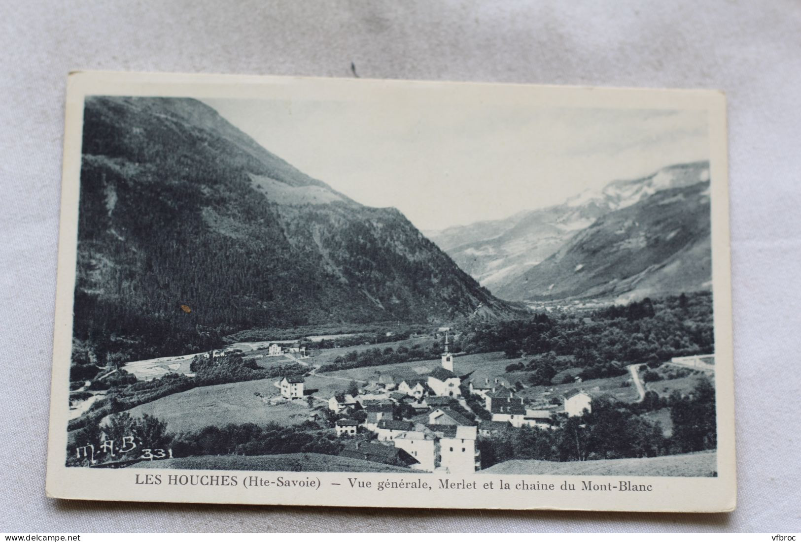 Les Houches, Vue Générale, Merlet Et La Chaine Du Mont Blanc, Haute Savoie 74 - Les Houches