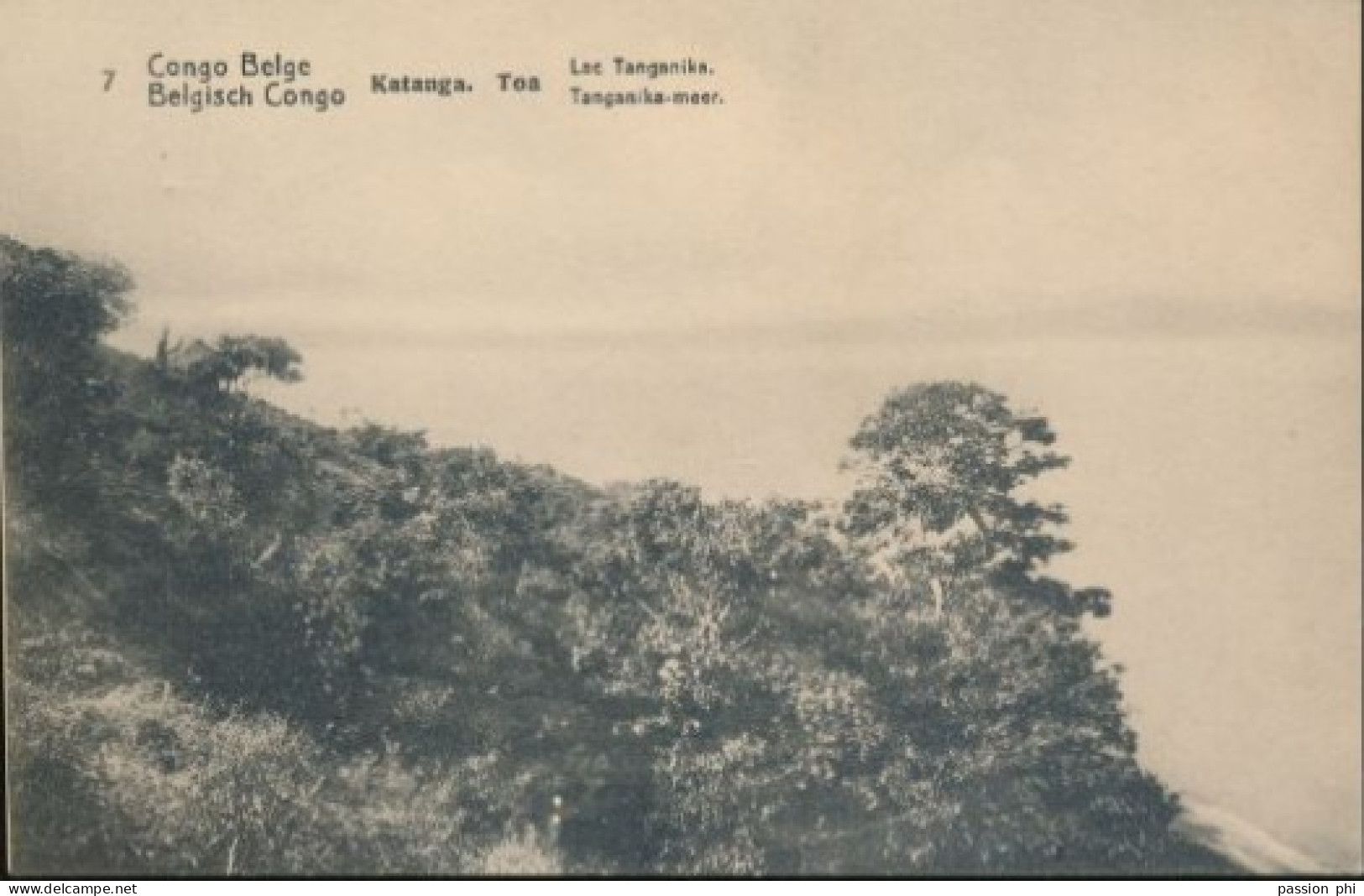 ZAC BELGIAN CONGO  PPS SBEP 52 VIEW 7 UNUSED - Entiers Postaux