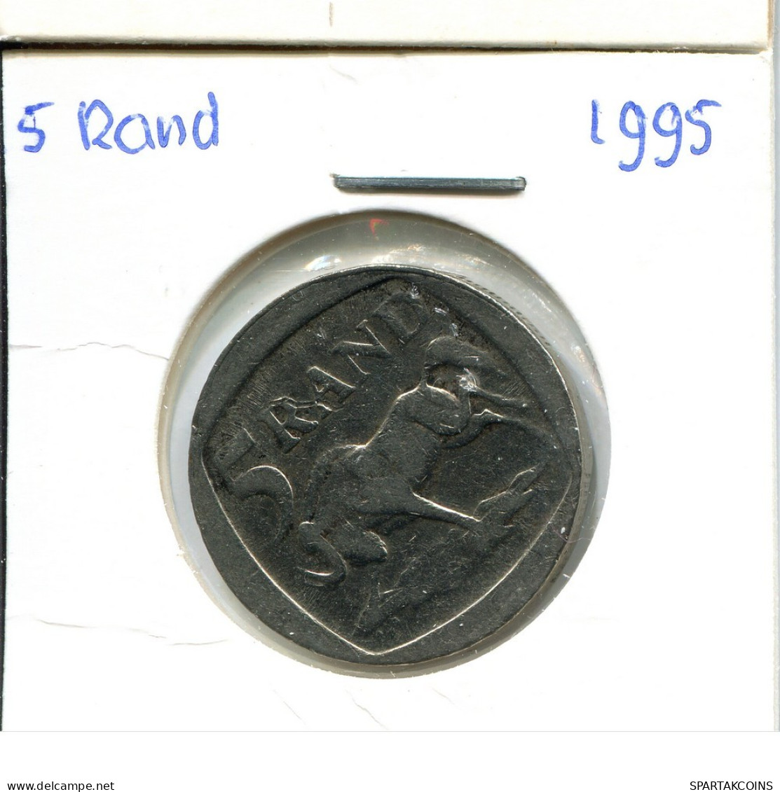 5 RAND 1995 SOUTH AFRICA Coin #AT166.U.A - Südafrika