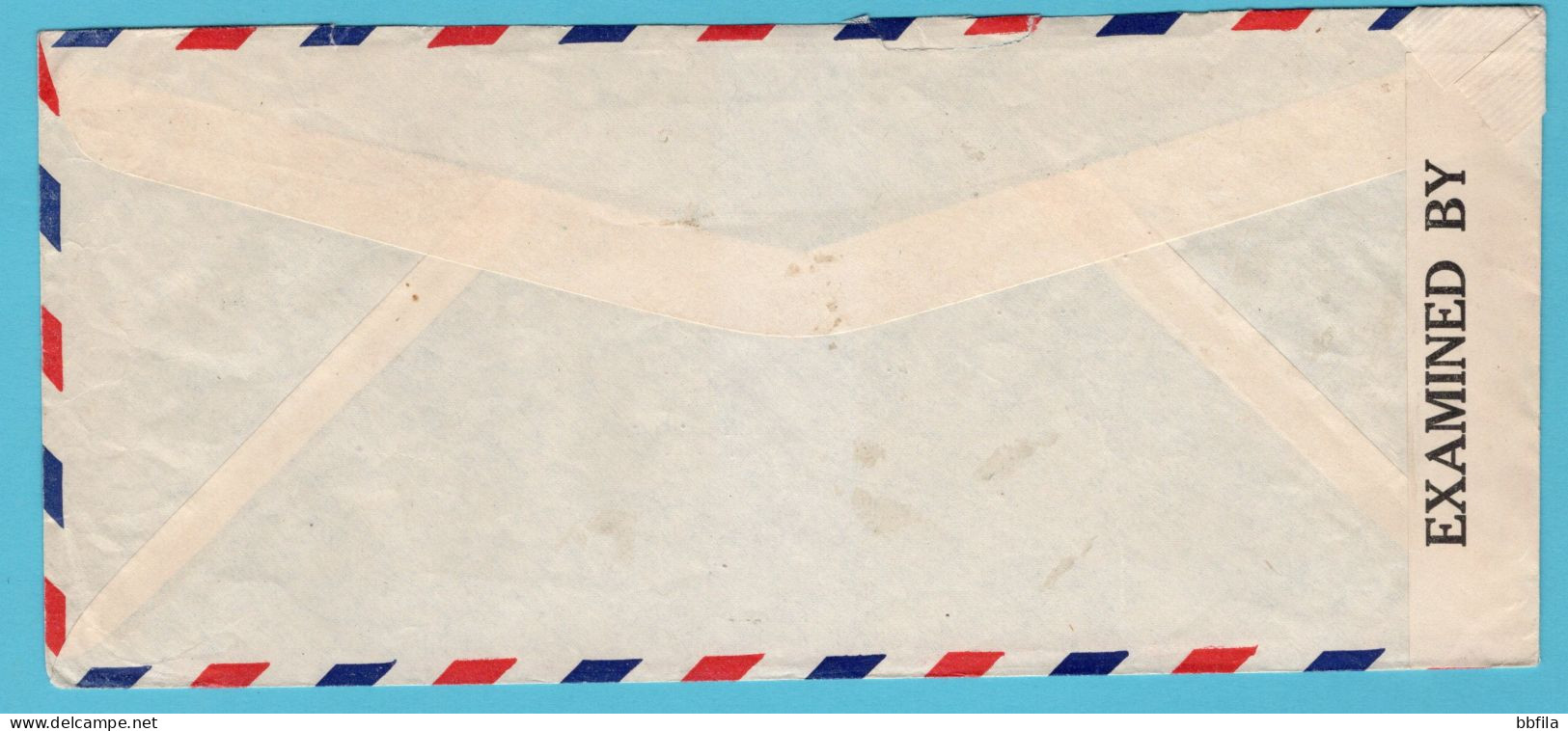CURAÇAO Luchtpost Censuur Brief 1943 Curaçao Naar Newark, USA - Niederländische Antillen, Curaçao, Aruba