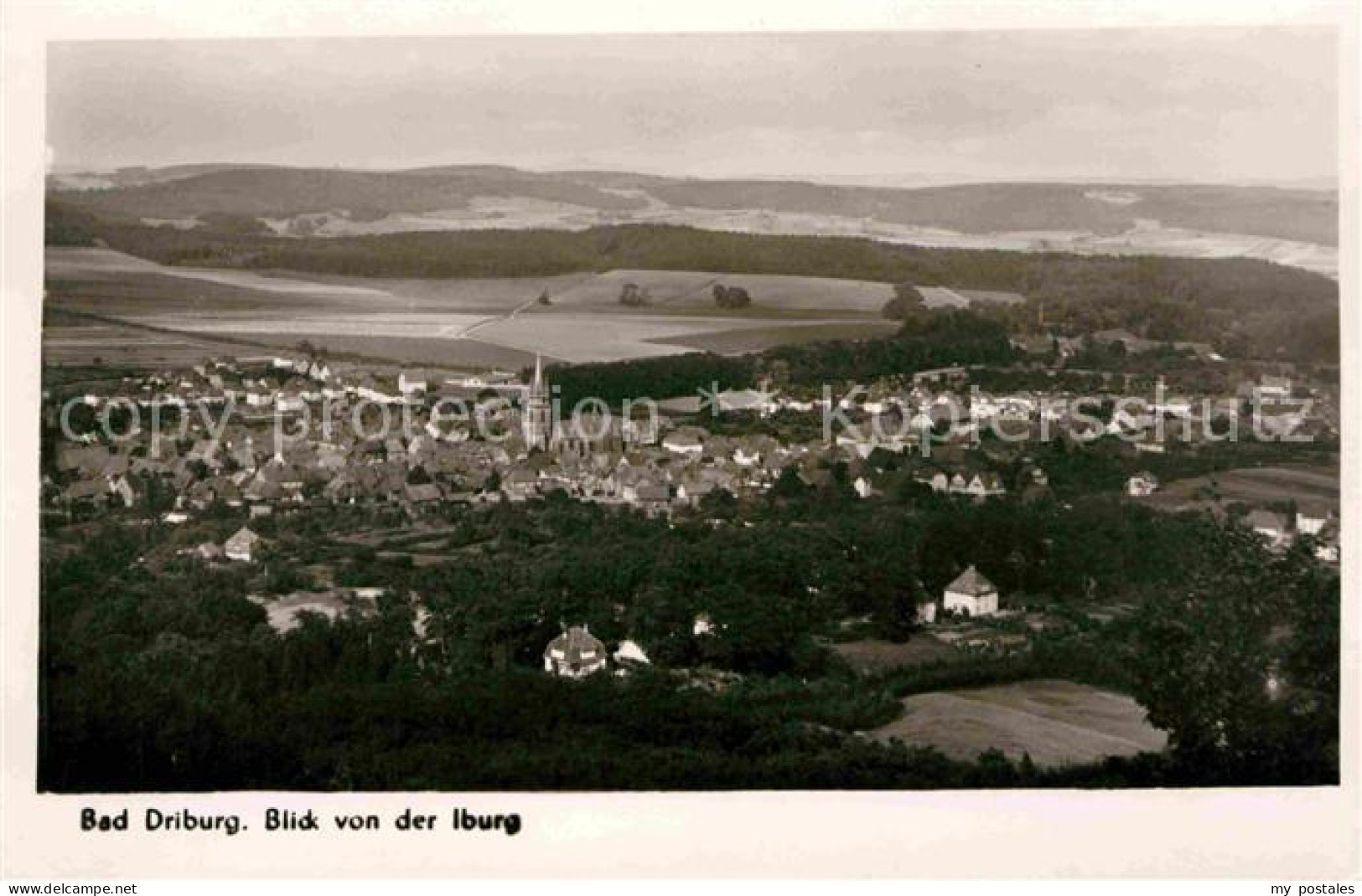 72632805 Bad Driburg Panorama Blick Von Der Iburg Alhausen - Bad Driburg