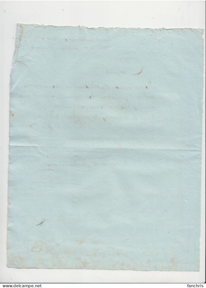 10 Mai 1793- Lettre Envoyée Par Le Procureur Sindic De Chateau Du Loir- Période De La Guerre De Vendée - Manuscripten