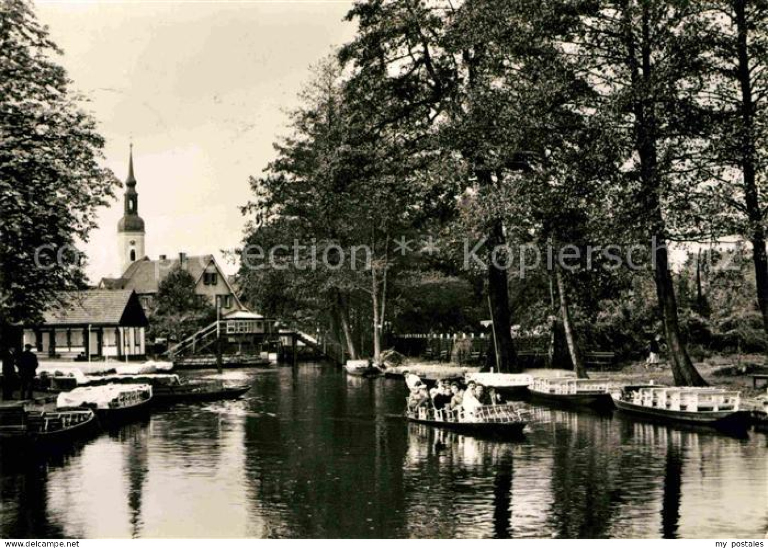 72632642 Luebbenau Spreewald Kahnstation Wasserstrasse Luebbenau - Other & Unclassified