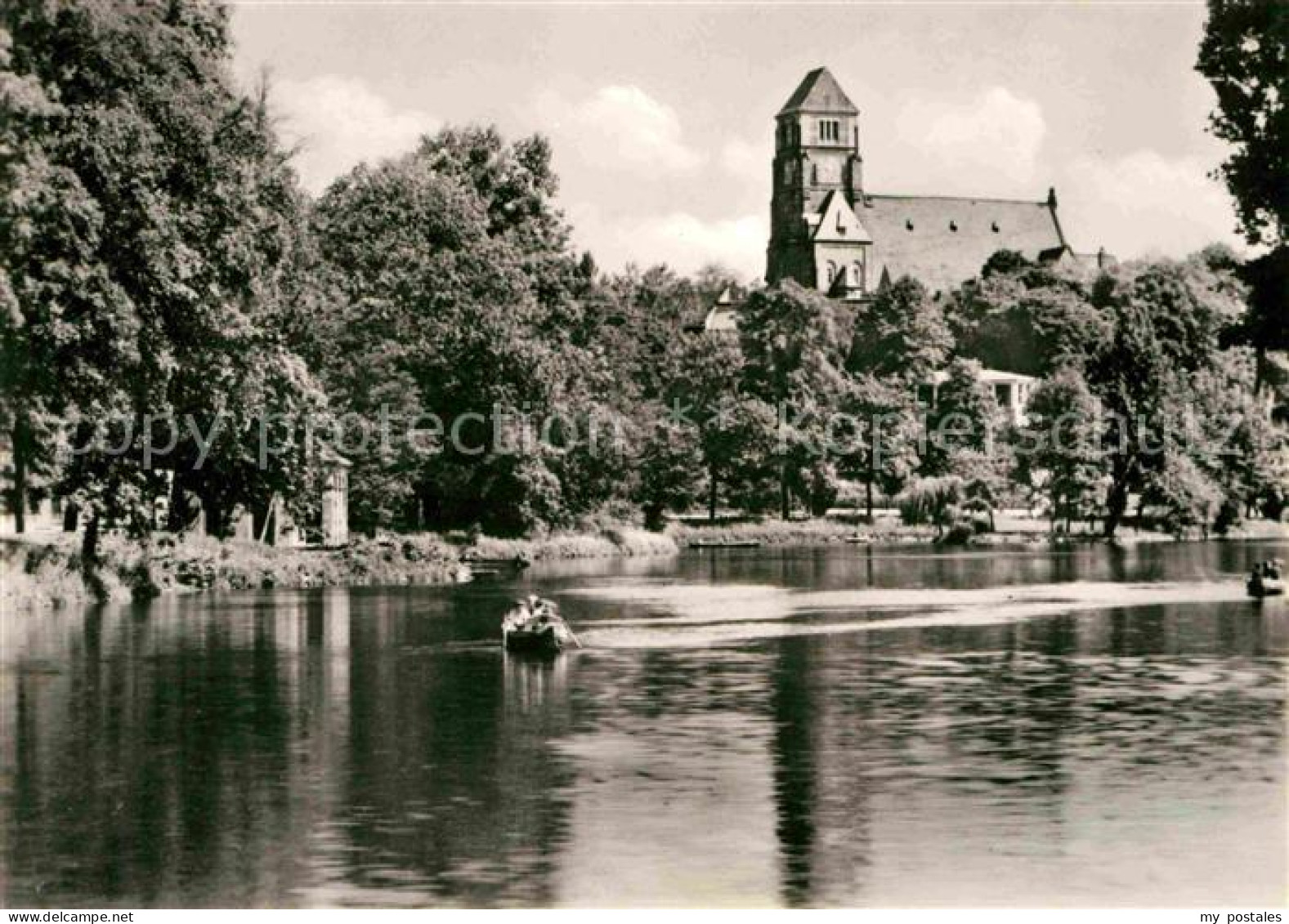 72632584 Karl-Marx-Stadt Schlossteich Mit Schlosskirche Chemnitz - Chemnitz