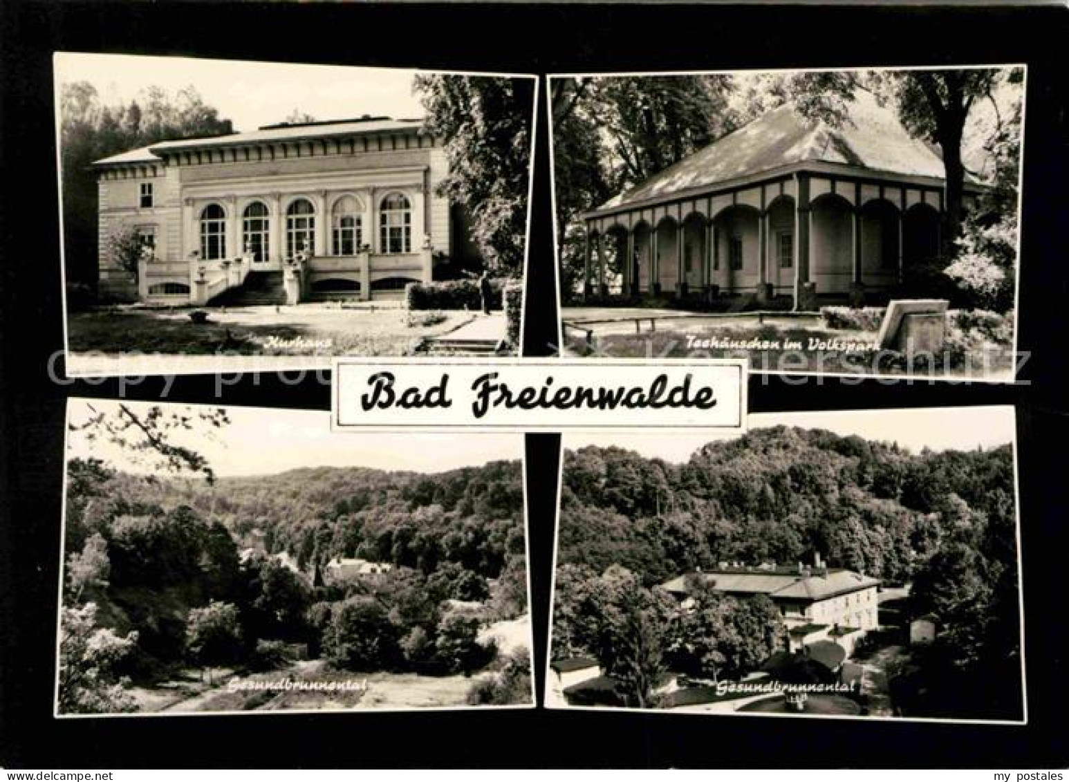 72632572 Bad Freienwalde Kurhaus Teehaeuschen Volkspark Gesundbrunnental Bad Fre - Bad Freienwalde