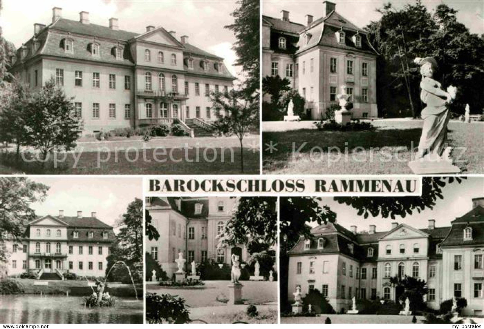 72632569 Rammenau Barockschloss Statue Schlosspark  - Other & Unclassified