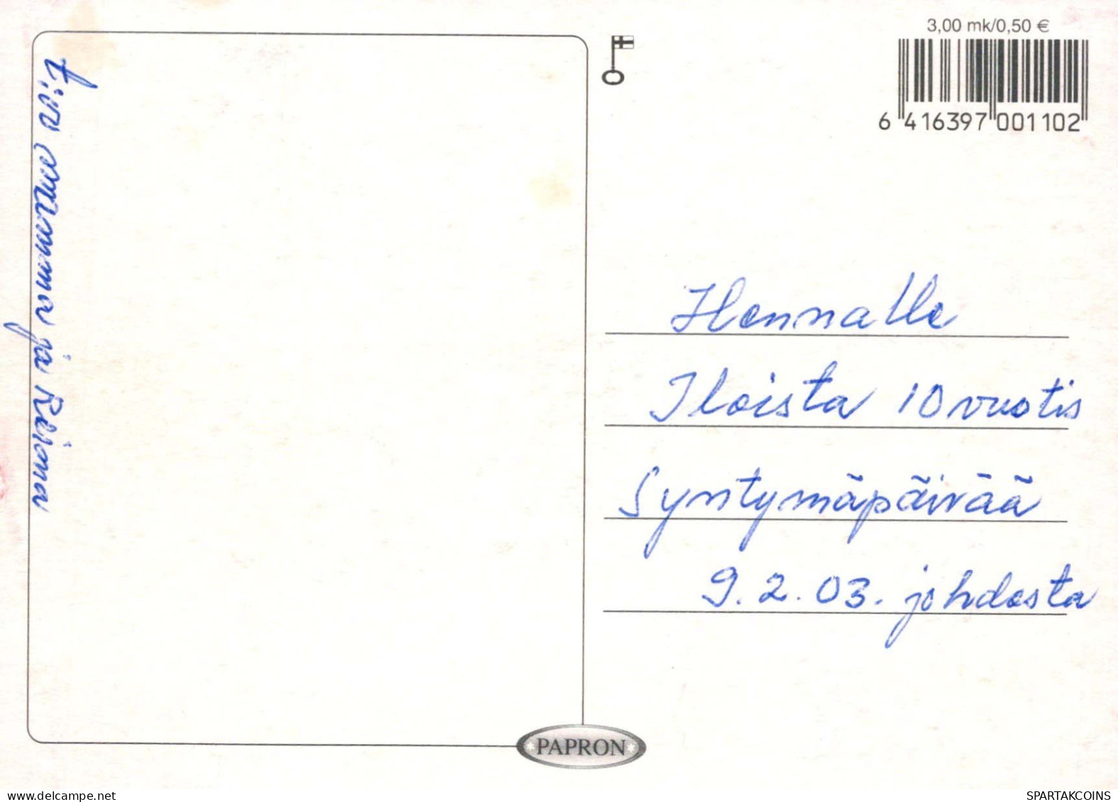 BUON COMPLEANNO 10 Años RAGAZZA BAMBINO Vintage Postal CPSM #PBT882.IT - Geburtstag