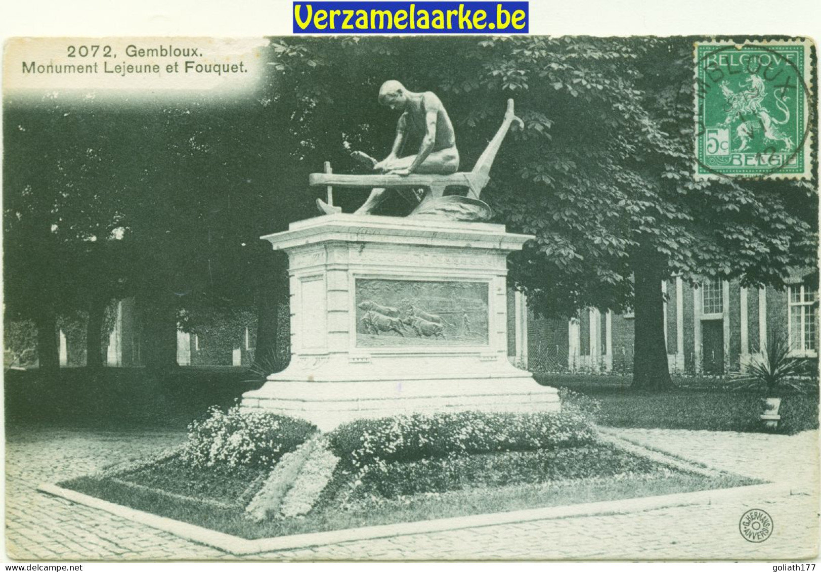 Gembloux - Monument Lejeune Et Fouquet - Gembloux