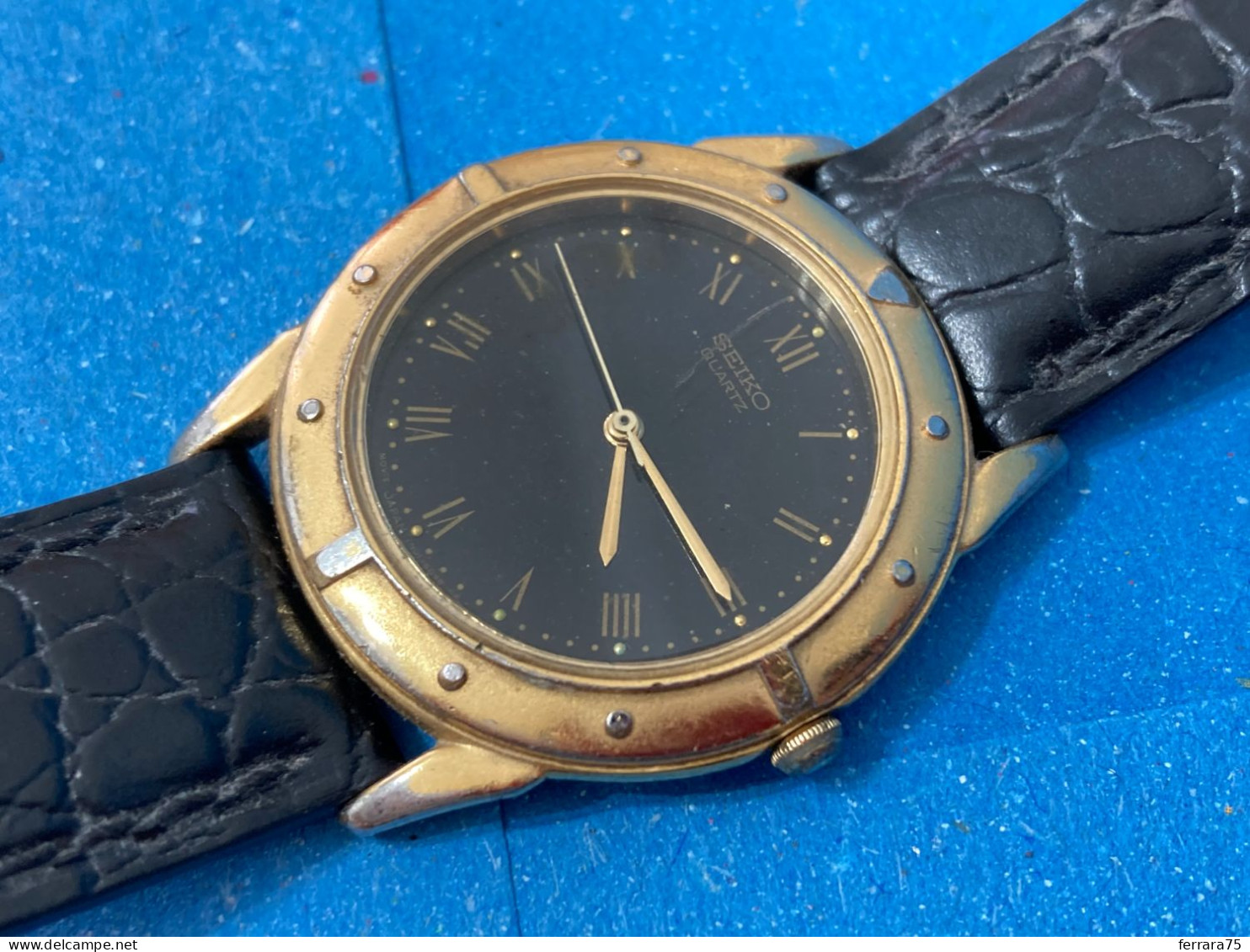 OROLOGIO SEIKO AL QUARZO 7N01 6G10 FUNZIONANTE VINTAGE. - Montres Gousset