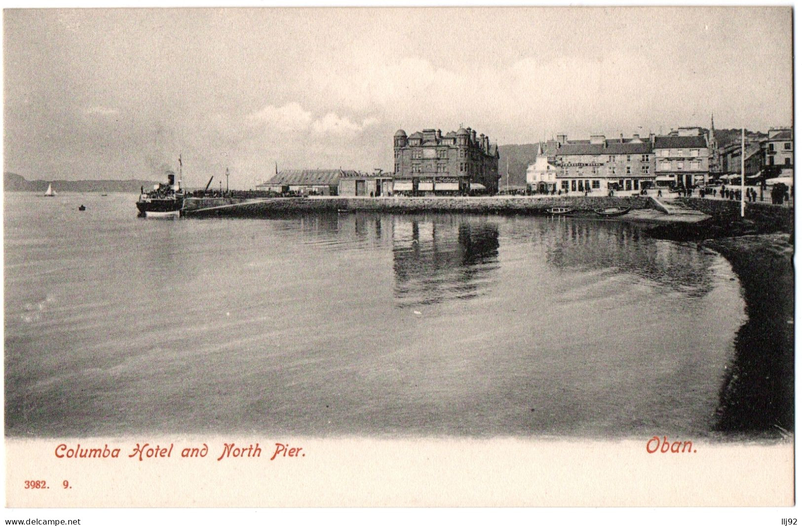 CPA ROYAUME UNI - OBAN - Columba Hotel And North Pier - UK  - Argyllshire