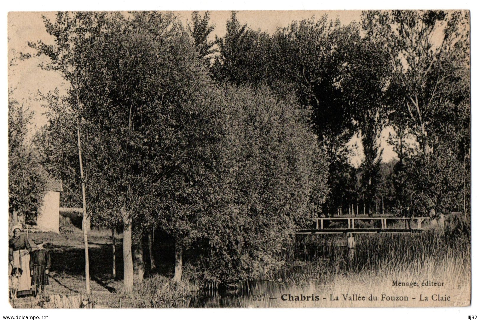 CPA 36 - CHABRIS (Indre). 527. La Vallée Du Fouzon. La Claie - Ed. Ménage - Sonstige & Ohne Zuordnung
