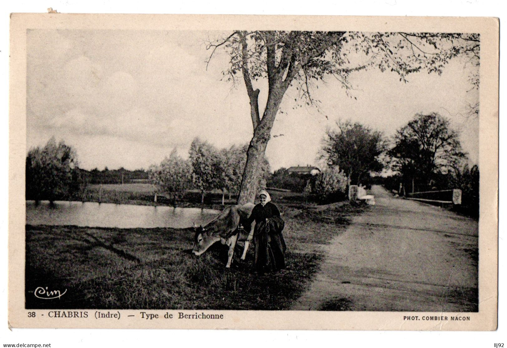 CPA 36 - CHABRIS (Indre) - 38. Type De Berrichonne - Sonstige & Ohne Zuordnung