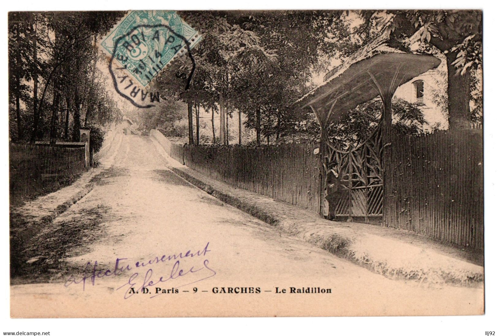 CPA 92 - GARCHES (Hauts De Seine) - 9. Le Raidillon - A.D. Paris - Garches