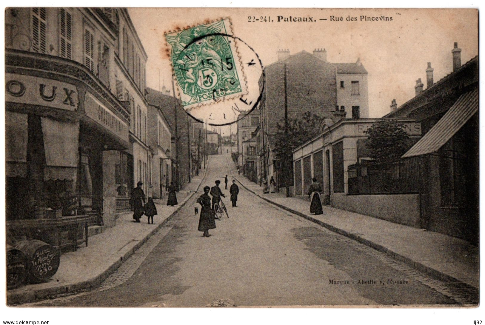 CPA 92 - PUTEAUX (Hauts De Seine) - 22-241. Rue Des Pincevins - Puteaux