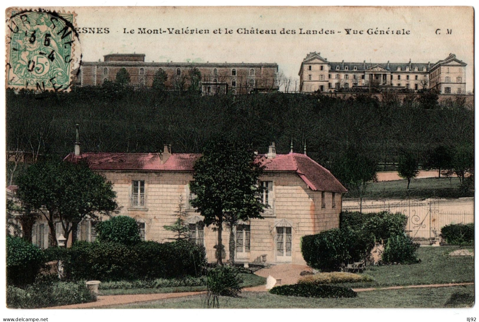 CPA 92 - SURESNES (H. De S.) - Mont Valérien Et Château Des Landes. Vue Générale - Suresnes