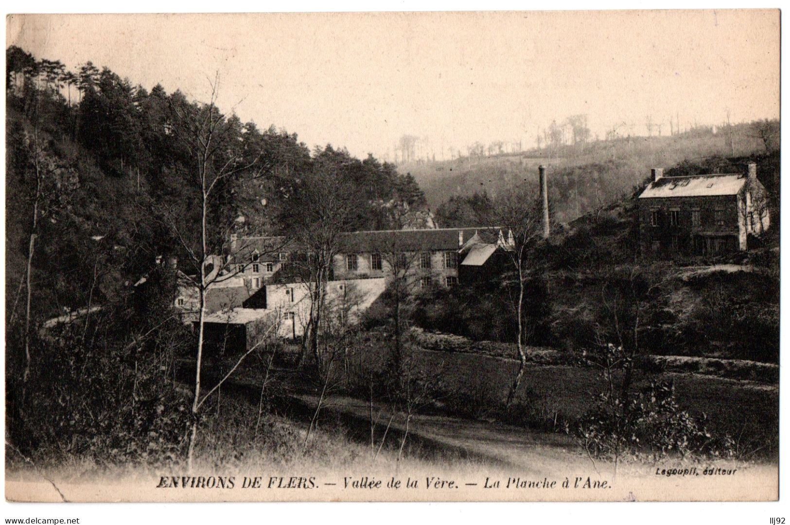 CPA 61 - Environs De FLERS (Orne) - Vallée De La Vère. La Planche à L'Ane - Autres & Non Classés