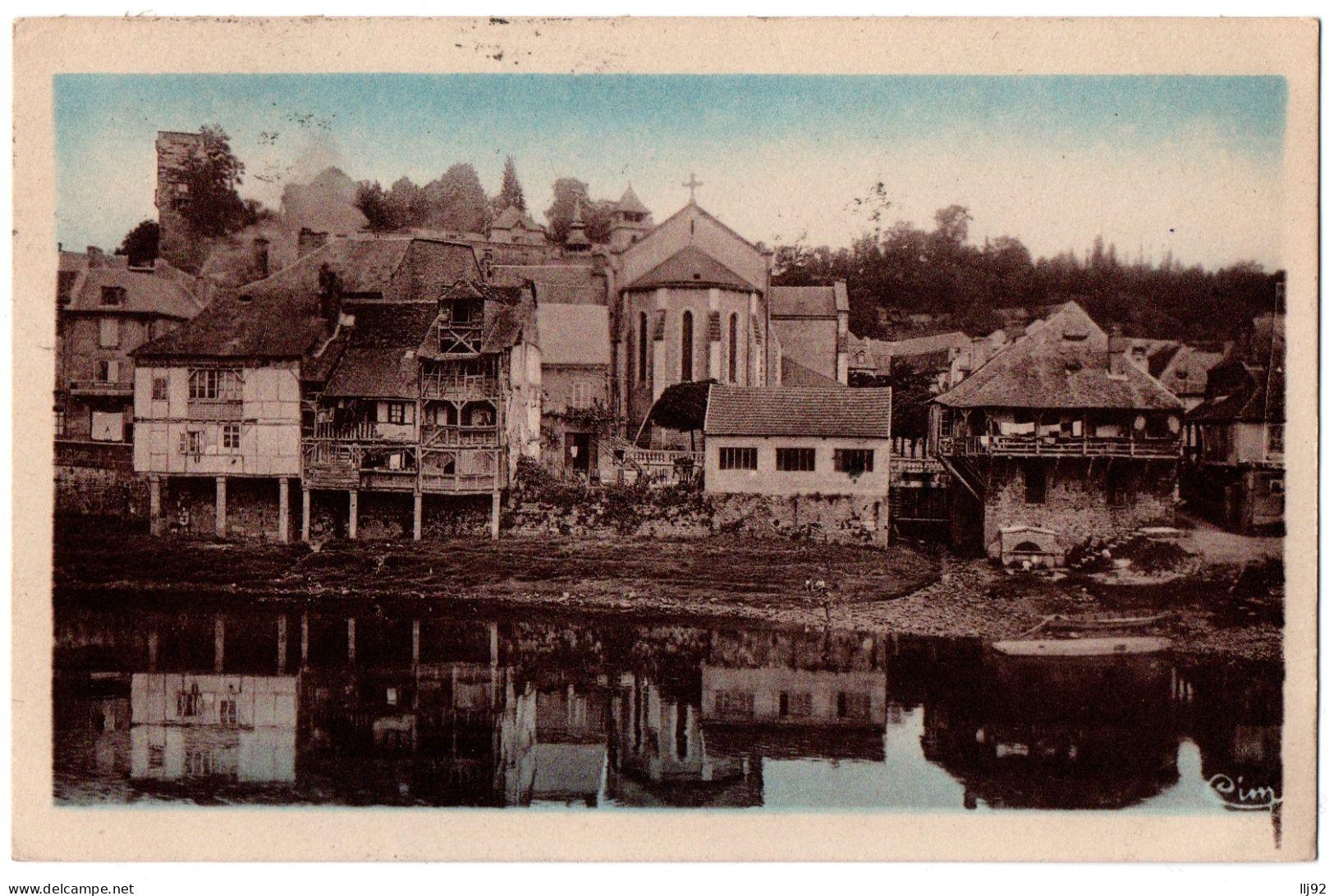 CPSM PF 24 - MONTIGNAC SUR VEZERE (Dordogne) - Maisons à Galeries, Tour, Villa - Sonstige & Ohne Zuordnung