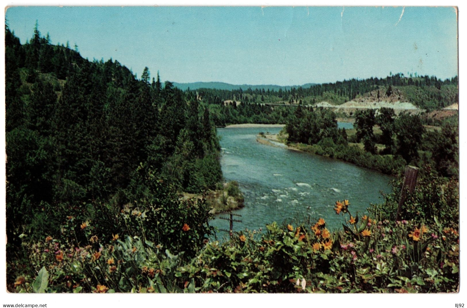 CPSM PF - USA. Yakima River. The River Between Cle Elum And Ellensburg - Andere & Zonder Classificatie