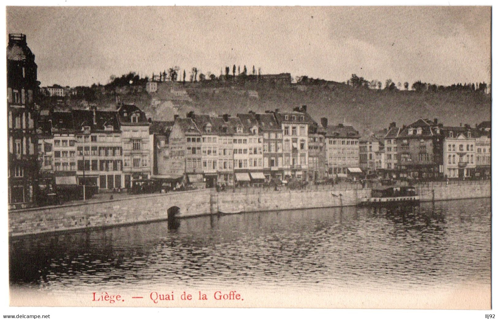 CPA Belgique - LIEGE - Quai De La Goffe - Liege