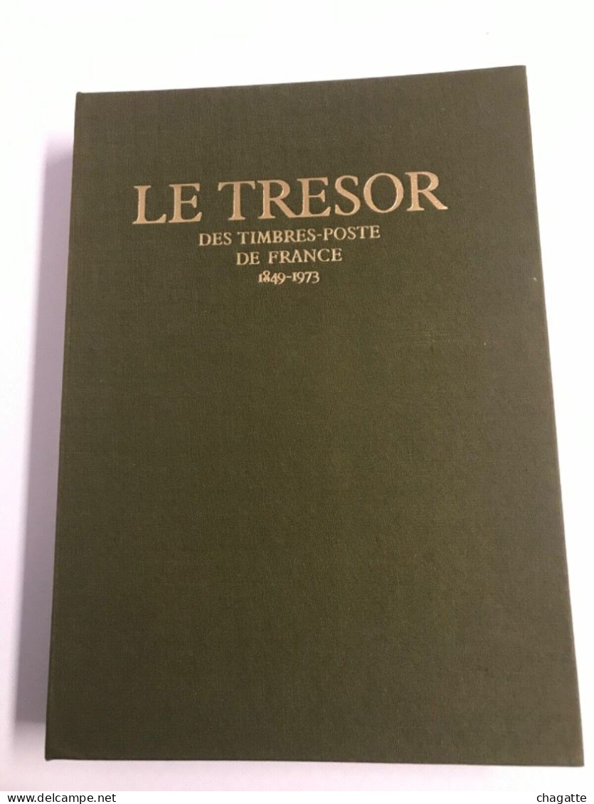 Livre Le Tresor Des Timbres Poste 1849-1873 Et 38 Planches Dans Son Boitier - Postdokumente