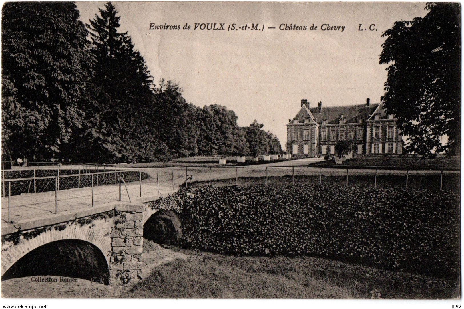 CPA 77 - Environs De VOULX (Seine Et Marne) - Château De CHEVRY - L.C. - Sonstige & Ohne Zuordnung