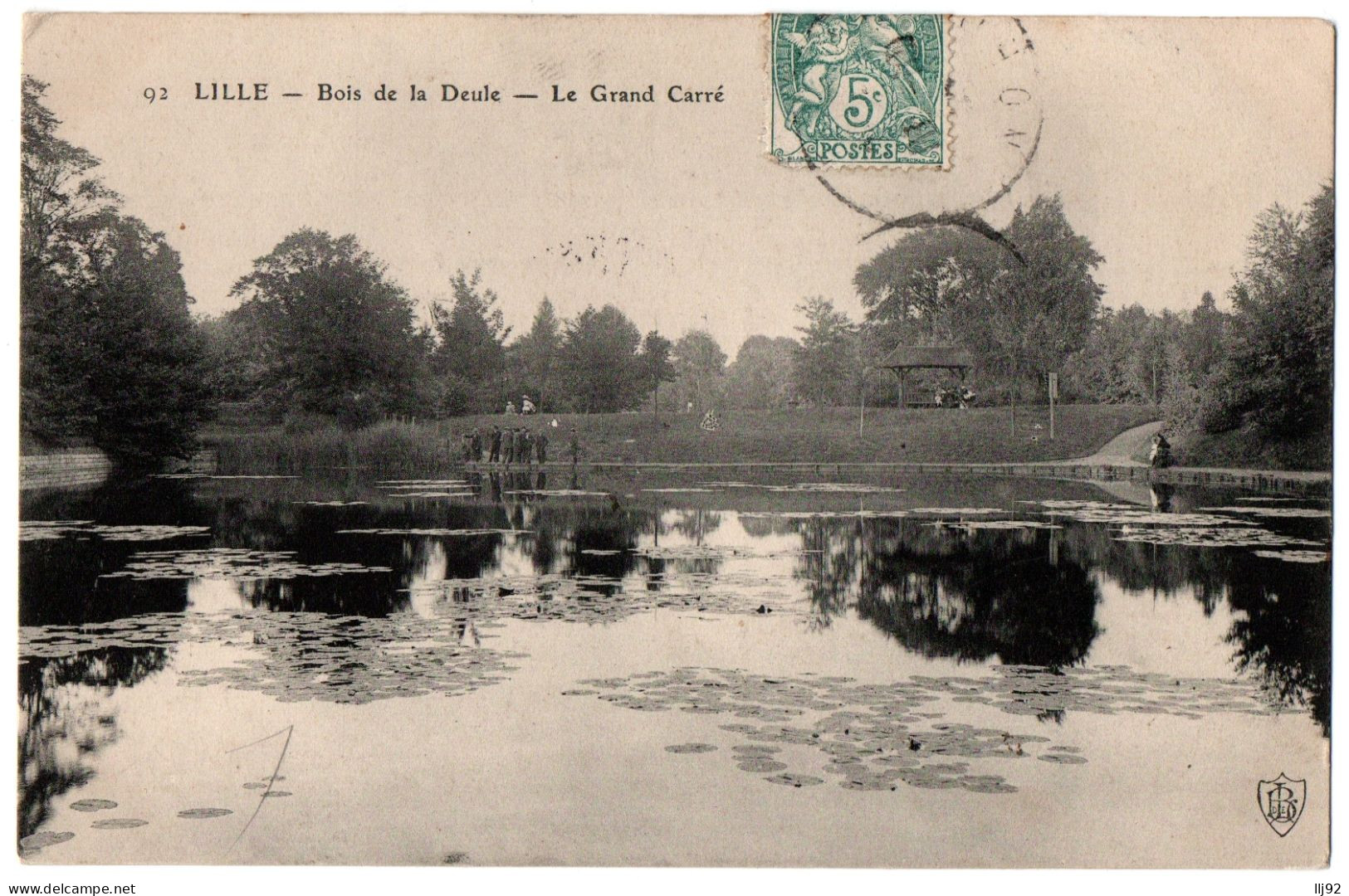 CPA 59 - LILLE (Nord) - 92. Bois De La Deule - Le Grand Carré - LB - Lille