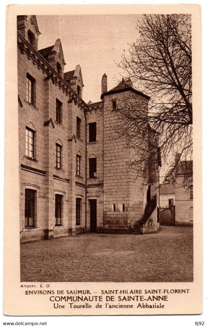 CPA 49 - SAINT-HILAIRE-ST-FLORENT (M. Et Loire) - Communauté Ste-Anne - Tourelle - Autres & Non Classés