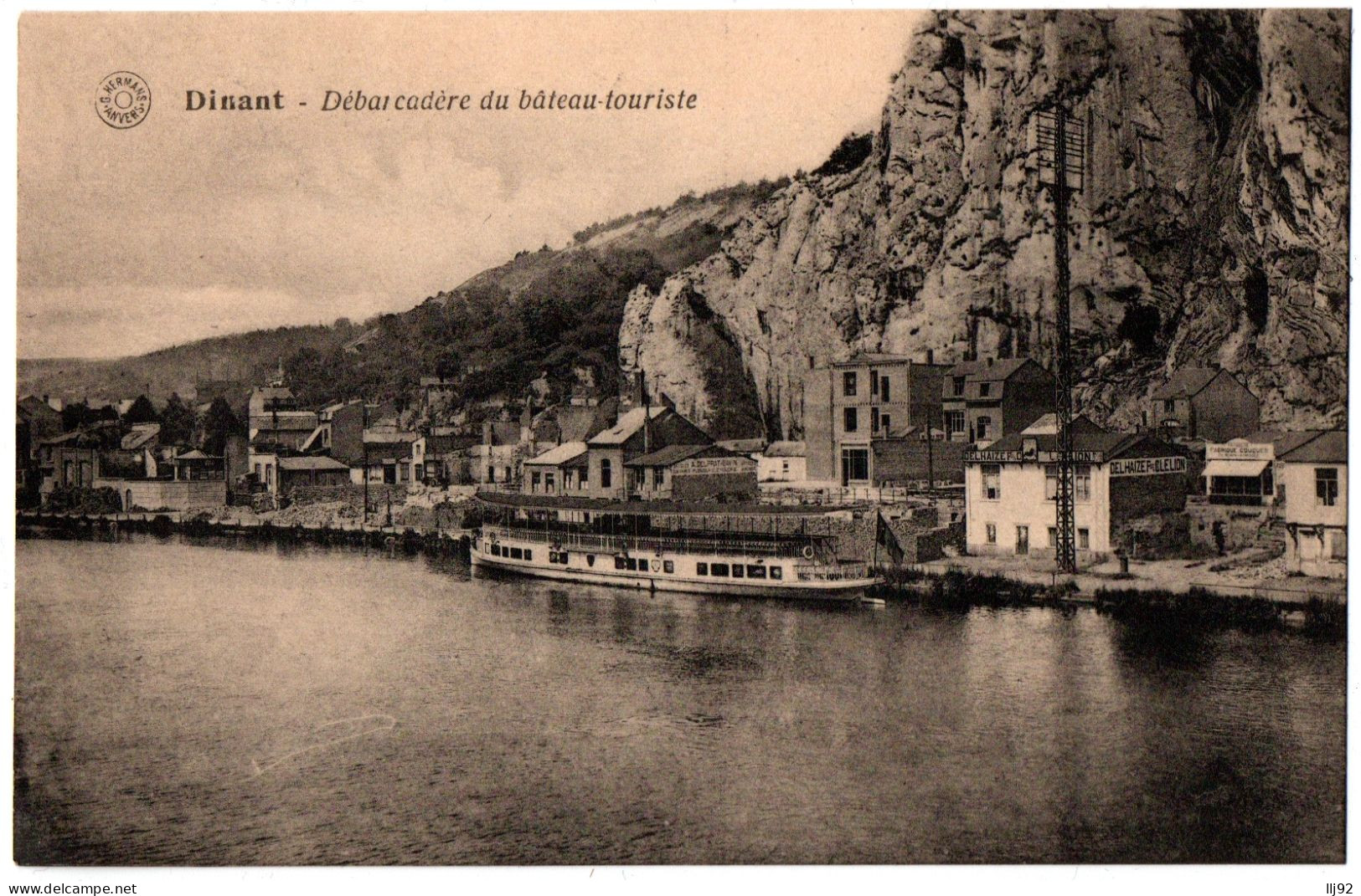 CPA Belgique - DINANT - Débarcadère Du Bâteau-touriste - Dinant